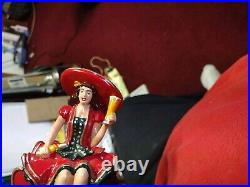 MILLER HIGH LIFE BEER TAP HANDLE With GIRL ON THE MOON FIGURE IN SOMBRERO HAT 13