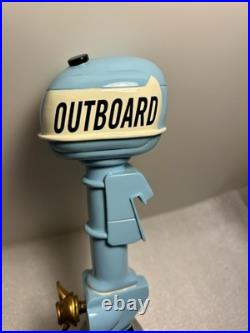 MKE MILWAUKEE BREWING OUTBOARD Draft beer tap handle. WISCONSIN. Closed MKE MILWAUKEE BREWING OUTBOARD Draft beer tap handle. WISCONSIN. Closed