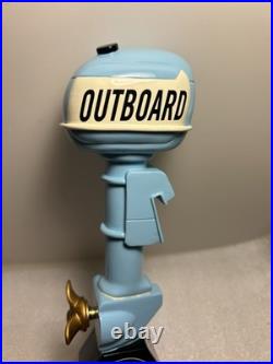 MKE MILWAUKEE BREWING OUTBOARD Draft beer tap handle. WISCONSIN. Closed