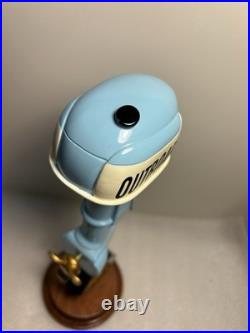 MKE MILWAUKEE BREWING OUTBOARD Draft beer tap handle. WISCONSIN. Closed