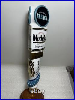 MODELO ESPECIAL SEATTLE KRAKEN NHL GOLD STANDARD Draft beer tap handle. MEXICO MODELO ESPECIAL SEATTLE KRAKEN NHL GOLD STANDARD Draft beer tap handle. MEXICO