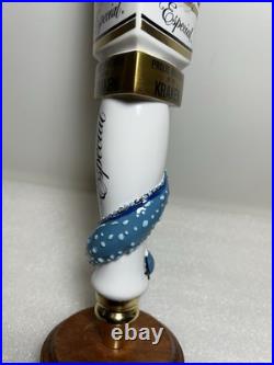 MODELO ESPECIAL SEATTLE KRAKEN NHL GOLD STANDARD Draft beer tap handle. MEXICO