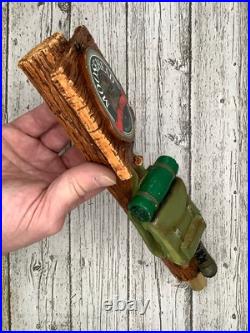 MOOSEHEAD LAGER / 12 Figural Beer Tap Handle (Camping, Backpacker RARE!)