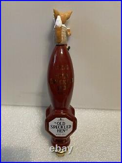 MORLAND BREWING OLD SPECKLED HEN ENGLISH ALE draft beer tap handle. ENGLAND
