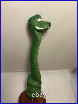 MOUNTAIN FORK BREWING FLAGSHIP SNEAKY SNAKE Draft beer tap handle. OKLAHOMA