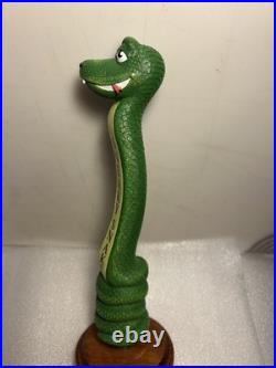 MOUNTAIN FORK BREWING FLAGSHIP SNEAKY SNAKE Draft beer tap handle. OKLAHOMA