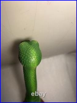 MOUNTAIN FORK BREWING FLAGSHIP SNEAKY SNAKE Draft beer tap handle. OKLAHOMA