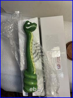 MOUNTAIN FORK BREWING FLAGSHIP SNEAKY SNAKE Draft beer tap handle. OKLAHOMA