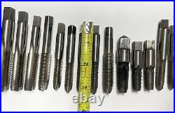 Machinist tools lot, Starrett, LSI, Snap On, Taps and T Handle Tap Wrenches