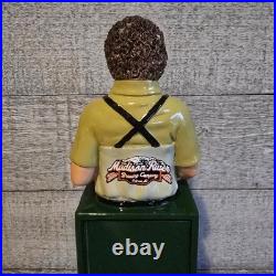 Madison River Brewing Dropper IPA Figurine Beer Tap Handle with Complete Badge Set