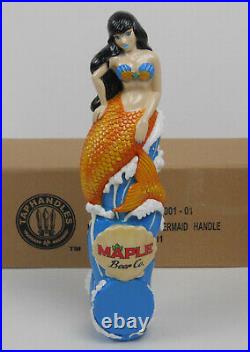 Maple Beer Co Mermaid Brewery Tap Handle Knob BNIB AWESOME DETAIL