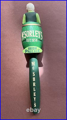 McSorley's Irish Pale Ale Beer Tap Handle Bartender RARE Pristine Condition