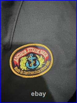 Men Anchor Steam Beer San Fran Brewery Worker Jacket 3XL Vintage