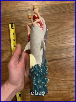 Miami Beer Tap Handle Knob Keg Bar Top Brewing Company Draft Shark Bait
