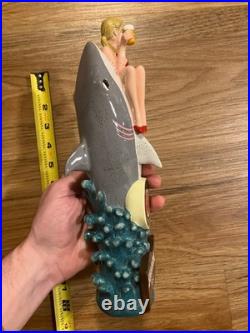 Miami Beer Tap Handle Knob Keg Bar Top Brewing Company Draft Shark Bait