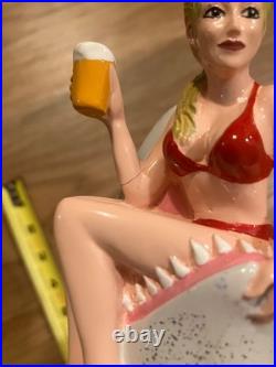 Miami Beer Tap Handle Knob Keg Bar Top Brewing Company Draft Shark Bait