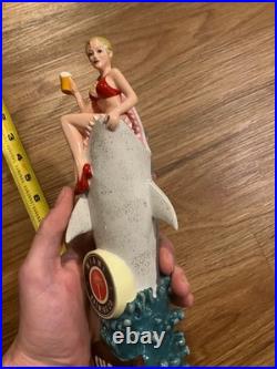 Miami Beer Tap Handle Knob Keg Bar Top Brewing Company Draft Shark Bait