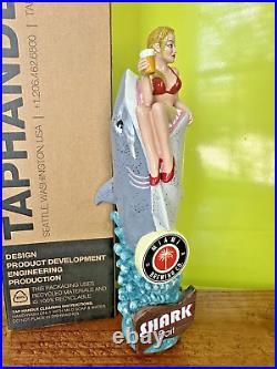 Miami Brewing Shark BEER Tap Handle Bait Bikini Girl 12 FLORIDA Brewery BAR