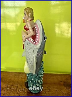 Miami Brewing Shark BEER Tap Handle Bait Bikini Girl 12 FLORIDA Brewery BAR