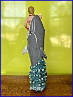 Miami Brewing Shark BEER Tap Handle Bait Bikini Girl 12 FLORIDA Brewery BAR