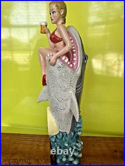 Miami Brewing Shark BEER Tap Handle Bait Bikini Girl 12 FLORIDA Brewery BAR