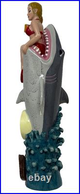 Miami Brewing Shark Bait Draft Beer Tap Handle Tapper Mancave Bar Pub