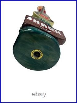 Miami Brewing Shark Bait Draft Beer Tap Handle Tapper Mancave Bar Pub