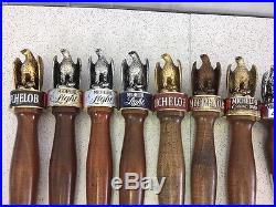 Michelob Beer Taps Tap Handle Lot 12 Vintage Knobs Bald Eagle Bar Man Cave
