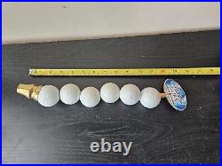 Michelob Ultra Golf Balls Beer Tap Handle Man Cave Garage Car Shifter RARE