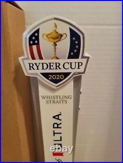 Michelob Ultra beer ryder cup Whistling Straits golf 2020 Tap Handle bar mib