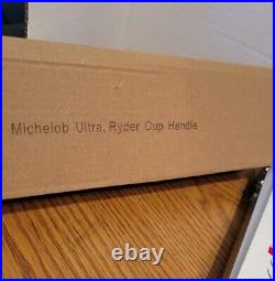 Michelob Ultra beer ryder cup Whistling Straits golf 2020 Tap Handle bar mib