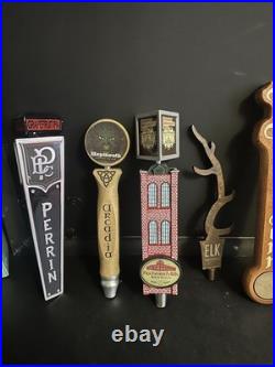 Michigan Craft Beer Tap Handle Lot (12)-Bell's Hopslam, Shorts Brewery Ale+++
