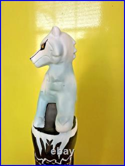Midnight Sun WOLF Pack BEER Tap Handle 12 ANCHORAGE ALASKA Brewery KEG PUB BAR