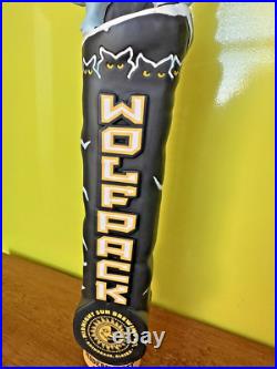 Midnight Sun WOLF Pack BEER Tap Handle 12 ANCHORAGE ALASKA Brewery KEG PUB BAR