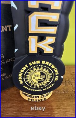 Midnight Sun WOLF Pack BEER Tap Handle 12 ANCHORAGE ALASKA Brewery KEG PUB BAR