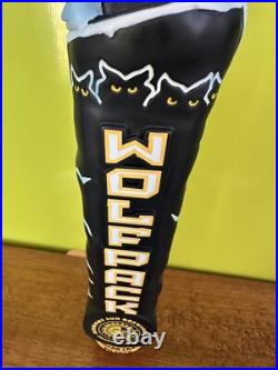 Midnight Sun WOLF Pack BEER Tap Handle 12 ANCHORAGE ALASKA Brewery KEG PUB BAR