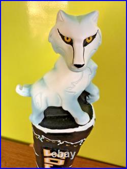 Midnight Sun WOLF Pack BEER Tap Handle 12 ANCHORAGE ALASKA Brewery KEG PUB BAR
