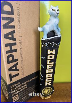 Midnight Sun WOLF Pack BEER Tap Handle 12 ANCHORAGE ALASKA Brewery KEG PUB BAR