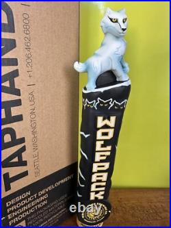 Midnight Sun WOLF Pack BEER Tap Handle 12 ANCHORAGE ALASKA Brewery KEG PUB BAR
