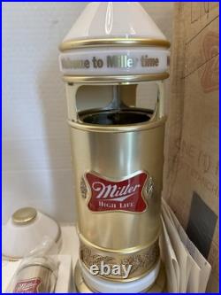 Miller High Life Beer Stanchion Cover WithTap Handles