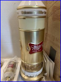 Miller High Life Beer Stanchion Cover WithTap Handles