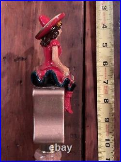 Miller High Life Beer Tap Handle Girl Lady on the Moon 13 Inches Tall