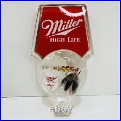 Miller High Life Mepps 3 Fishing Lure Acrylic Beer Tap Handle Vintage Outdoors