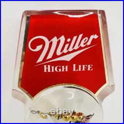 Miller High Life Mepps 3 Fishing Lure Acrylic Beer Tap Handle Vintage Outdoors
