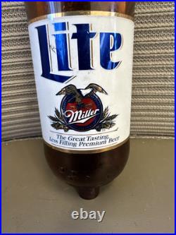 Miller Lite 8 Ball Pool Tapper Beer Tap Handle! Vintage Very Rare Wow
