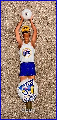 Miller Lite Beach Volleyball AVP Tap Handle New no Box