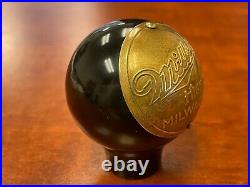 Miller beer ball tap marker knob handle bakelite vintage antique old
