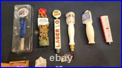 Mixed Lot of 12 Beer Tap Handles Narragansett Bud Coors Miller