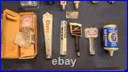 Mixed Lot of 12 Beer Tap Handles Narragansett Bud Coors Miller