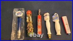 Mixed Lot of 12 Beer Tap Handles Narragansett Bud Coors Miller